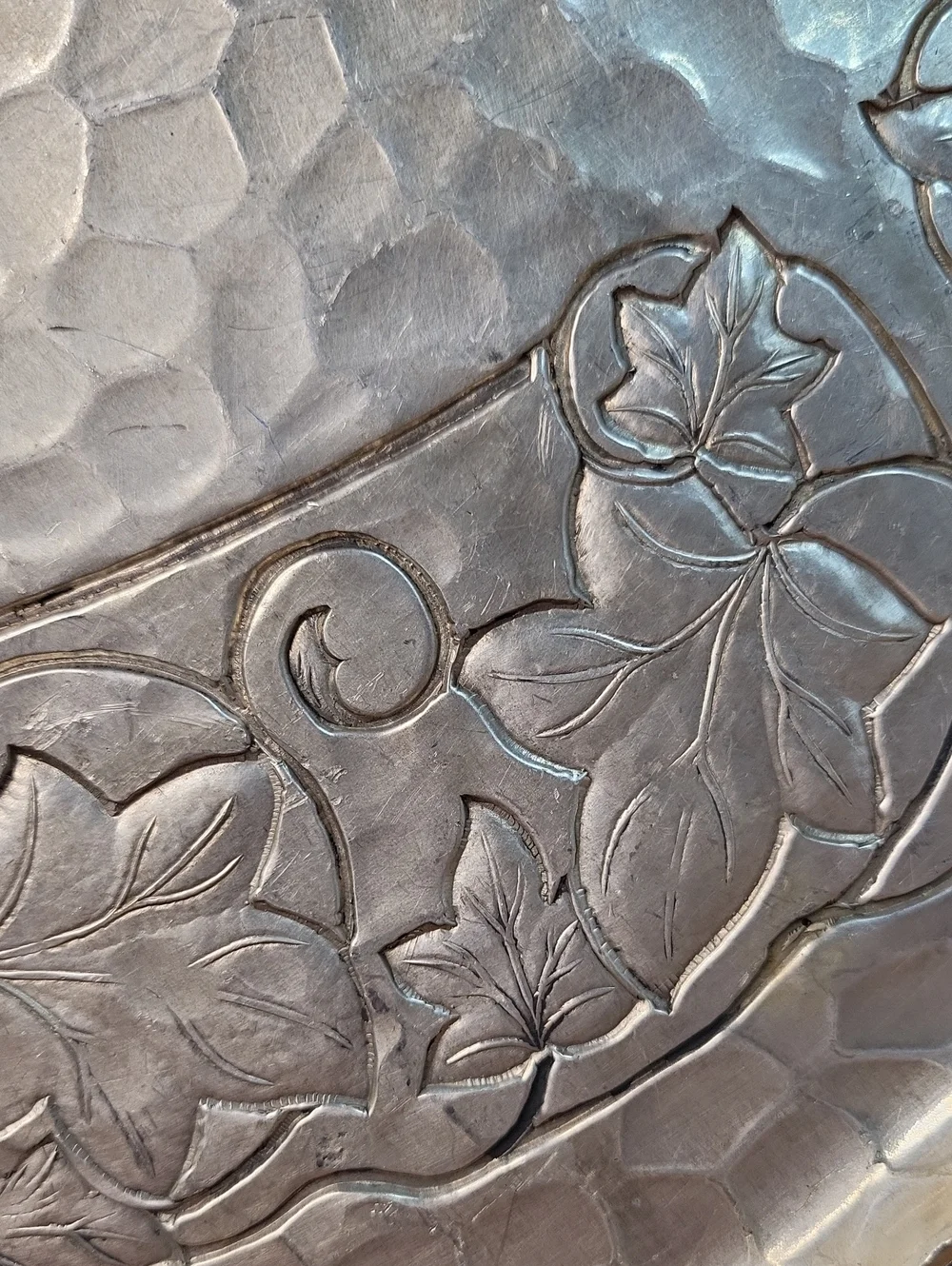 Vintage Hammer Ivy Serving Tray
